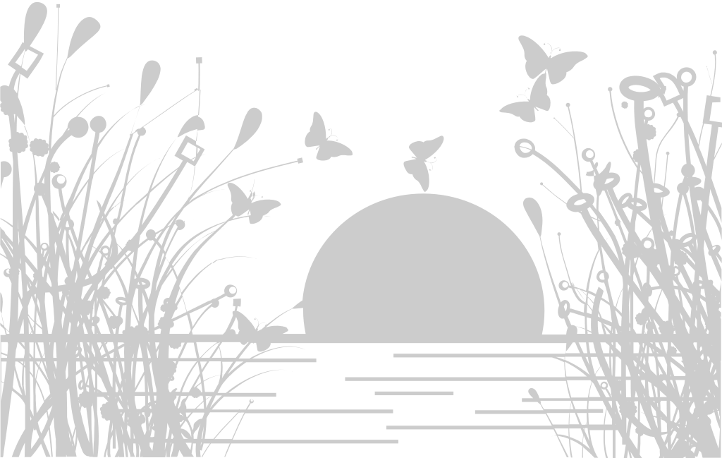Sunset scenery  vector
