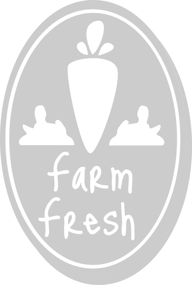 Farm badge vector