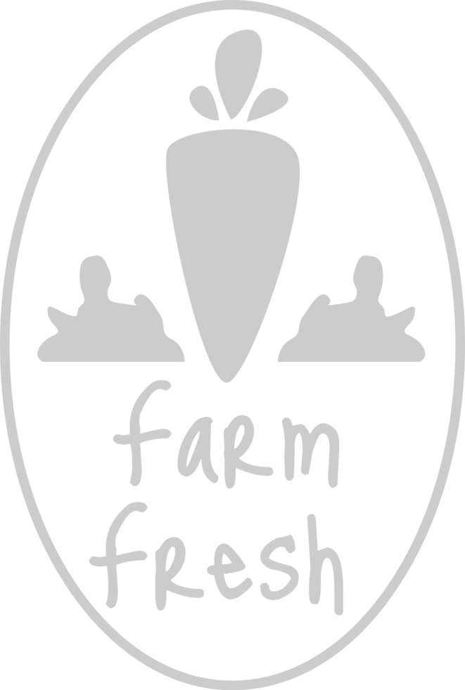 Farm badge vector
