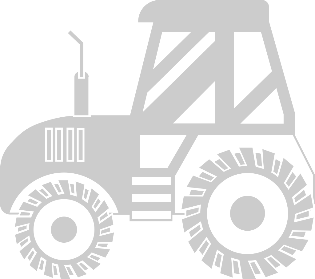 Farm equipment tractor vector