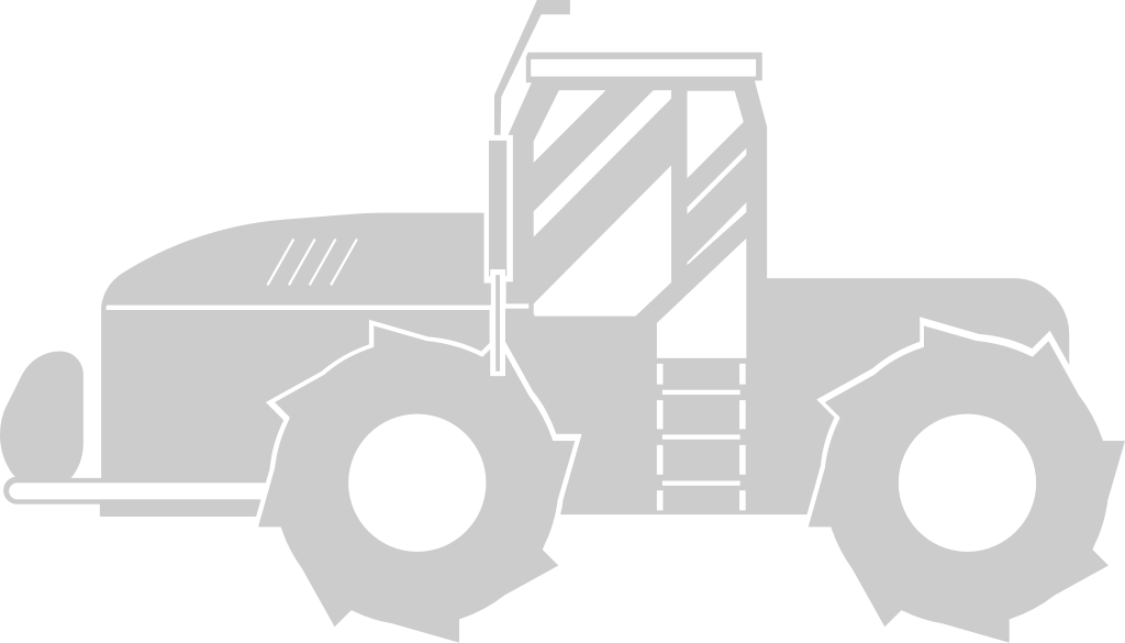 Farm equipment tractor vector