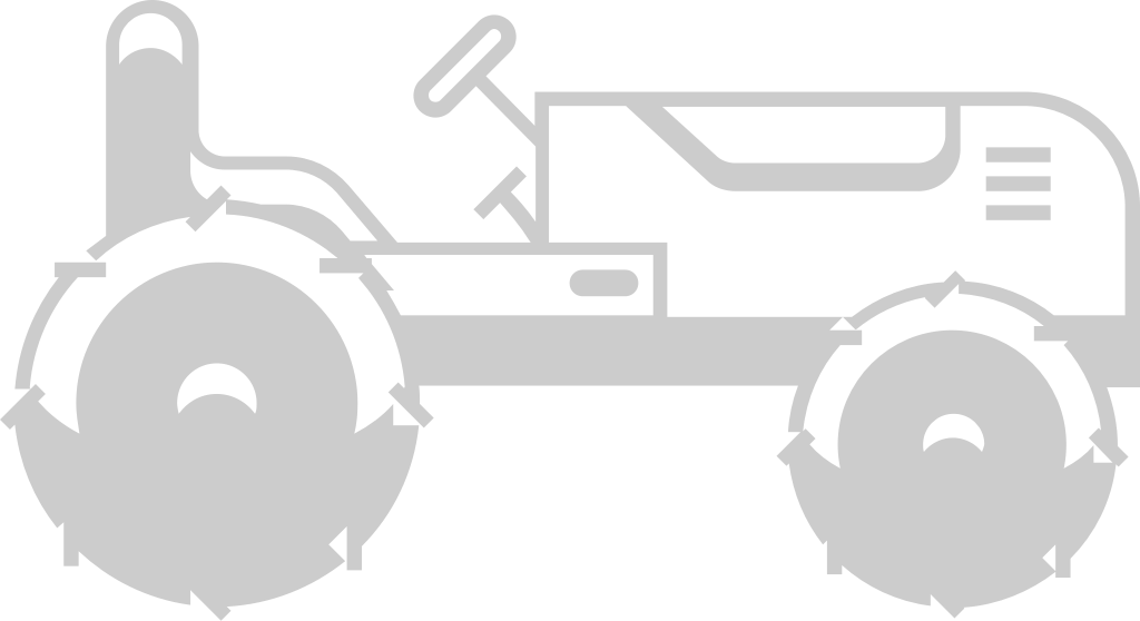 Farm equipment tractor vector