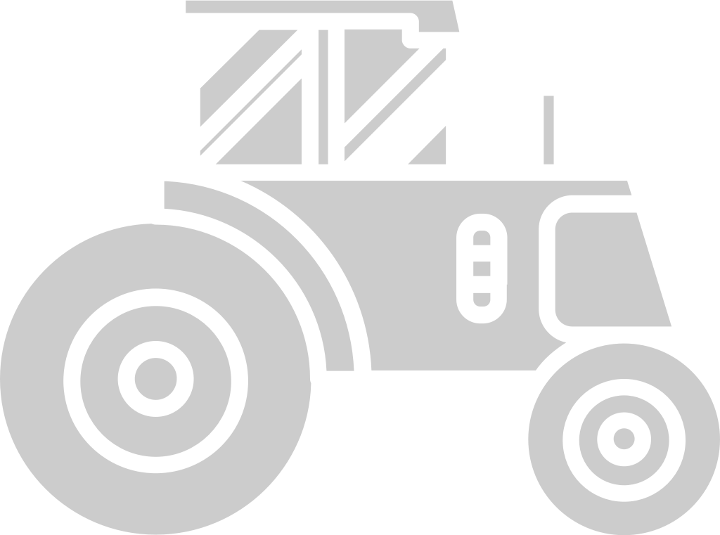 Farm equipment tractor vector