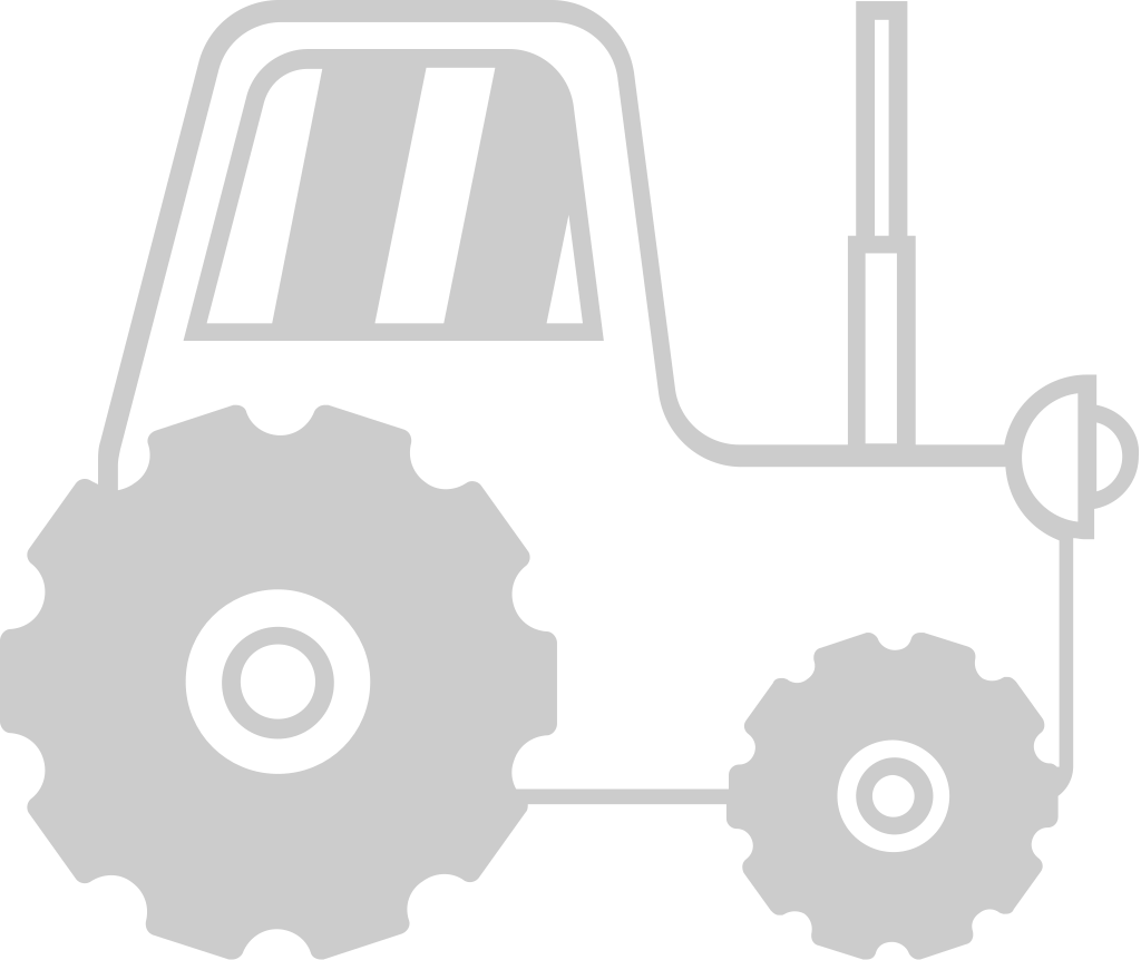 Farm equipment tractor vector