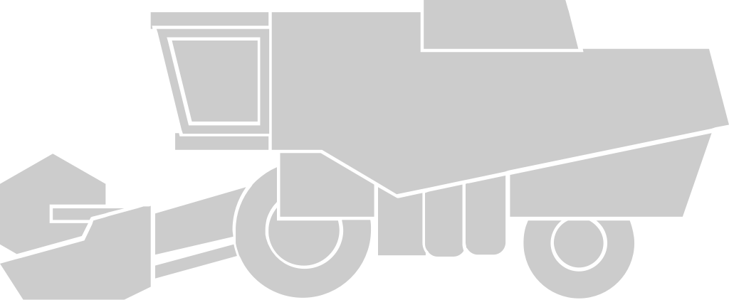 Farm equipment heavy machinery vector