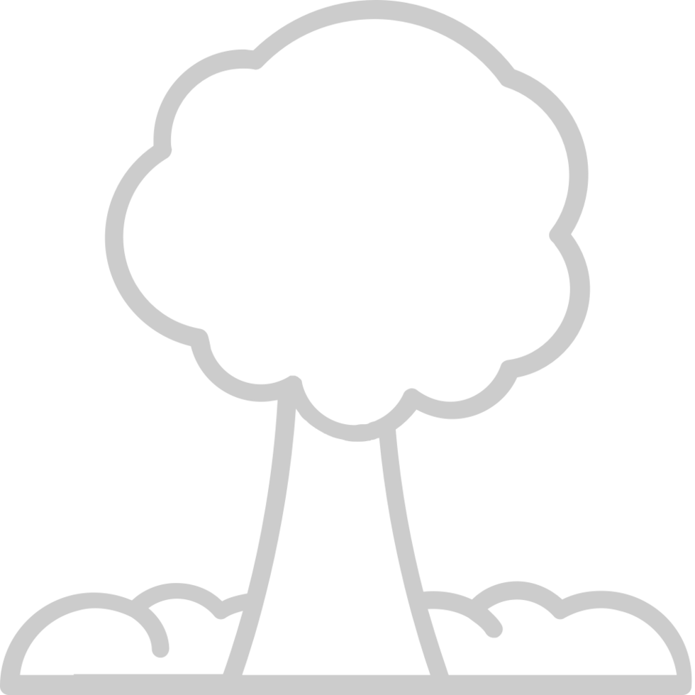 Farm tree vector