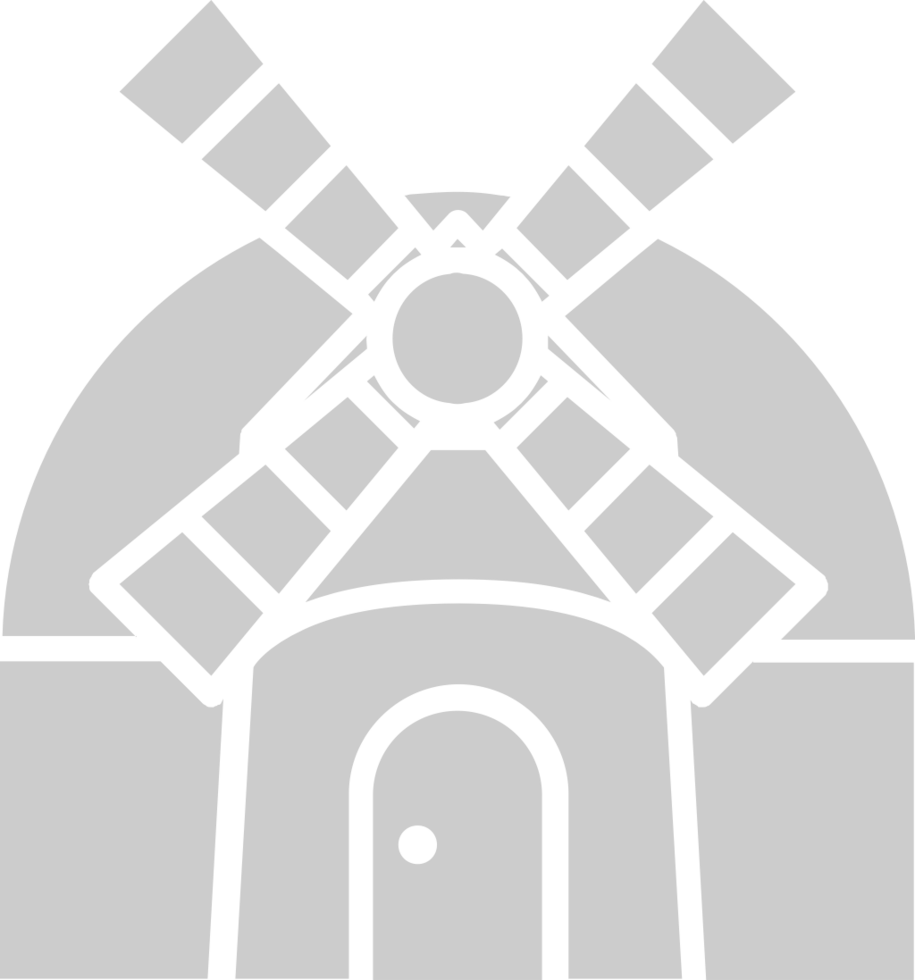 Farm windmill vector