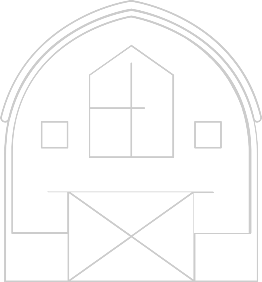 Farm barn vector