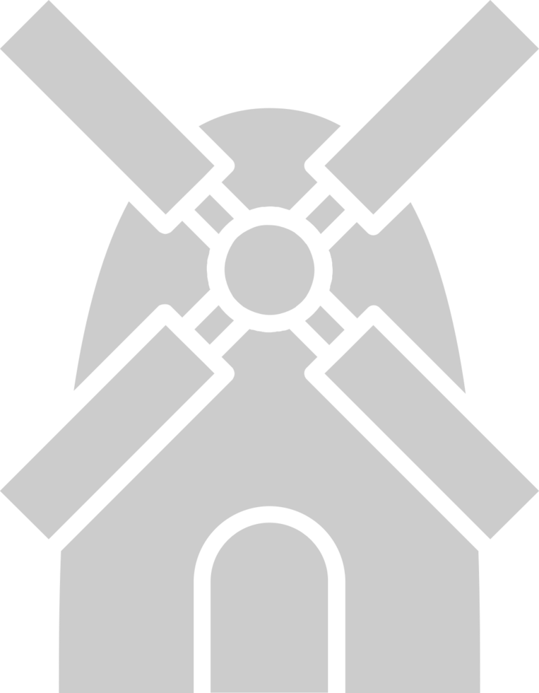 Farm windmill vector