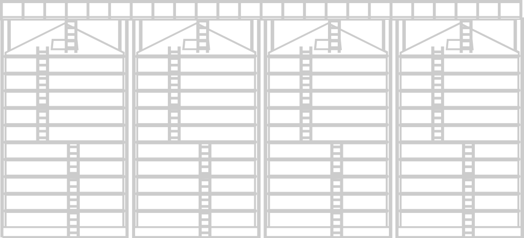 Farm silo vector