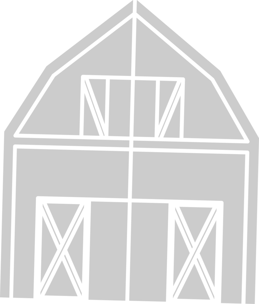 Farm barn vector