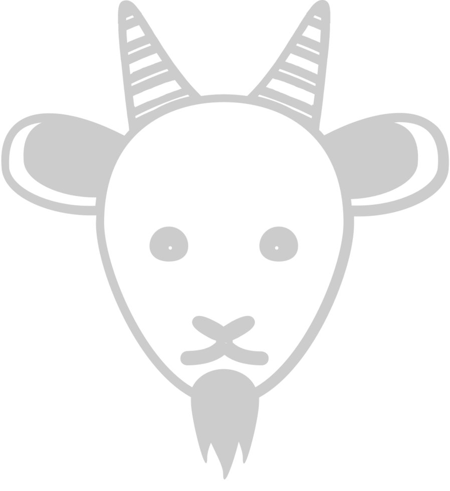 Farm animal goat vector