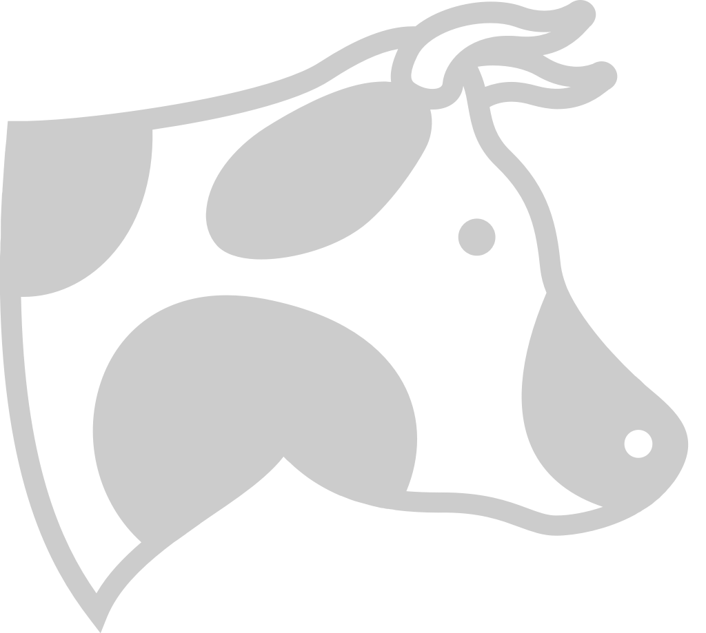 Farm animal cow vector