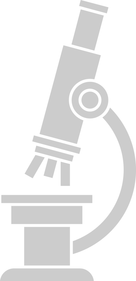 Biology microscope vector