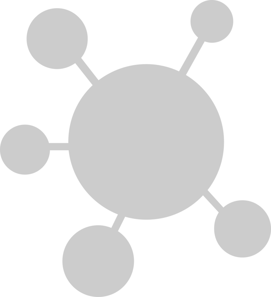 Biology atom vector