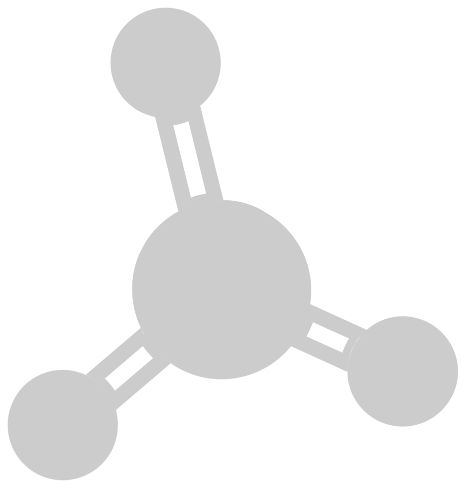 Biology atom vector
