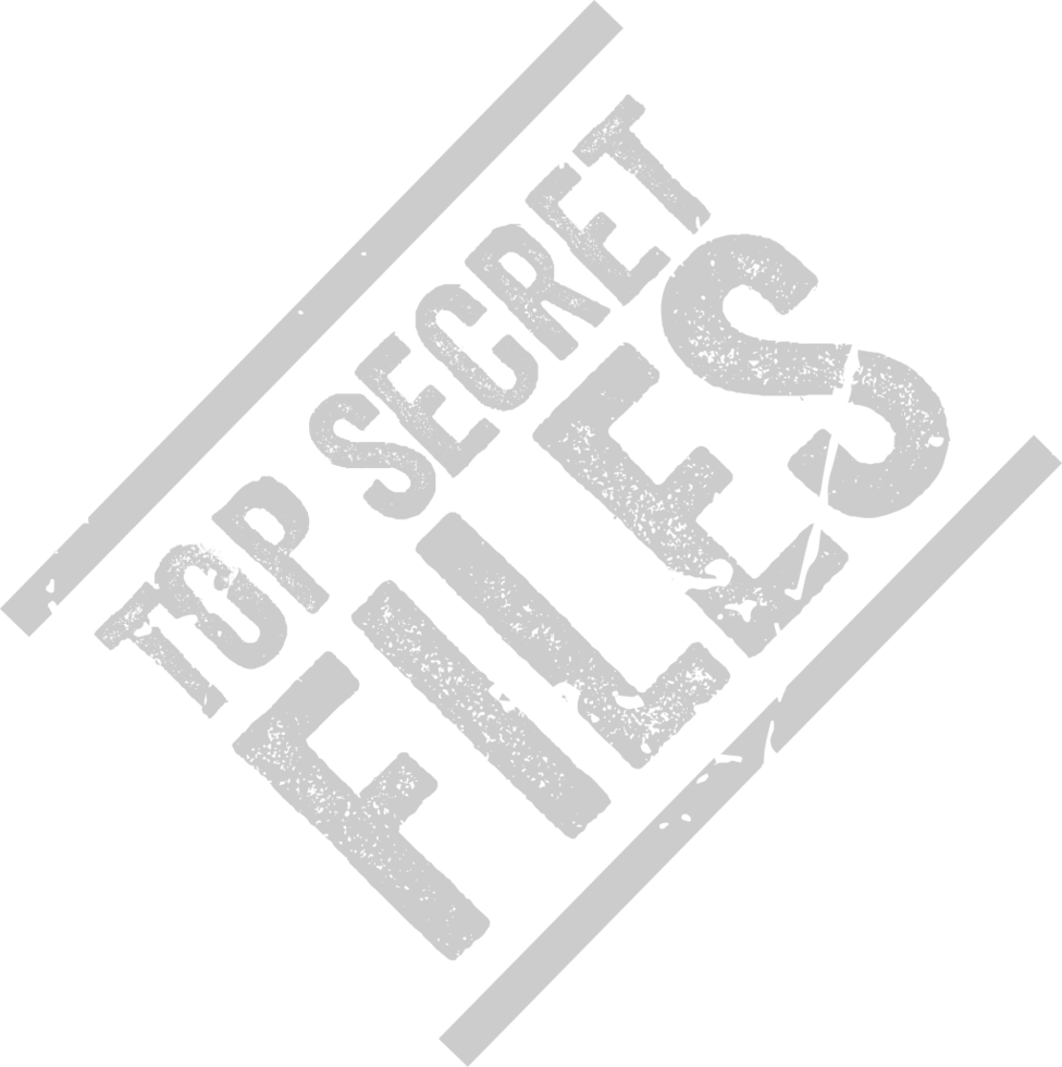 Stamp top secret vector