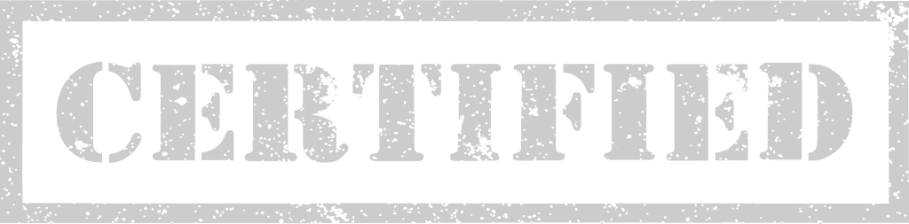 Stamp certified vector