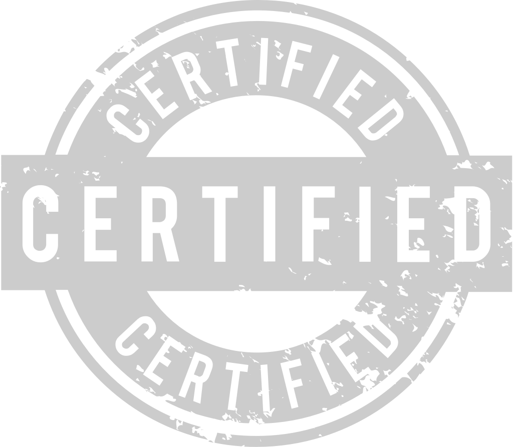 sello certificado vector