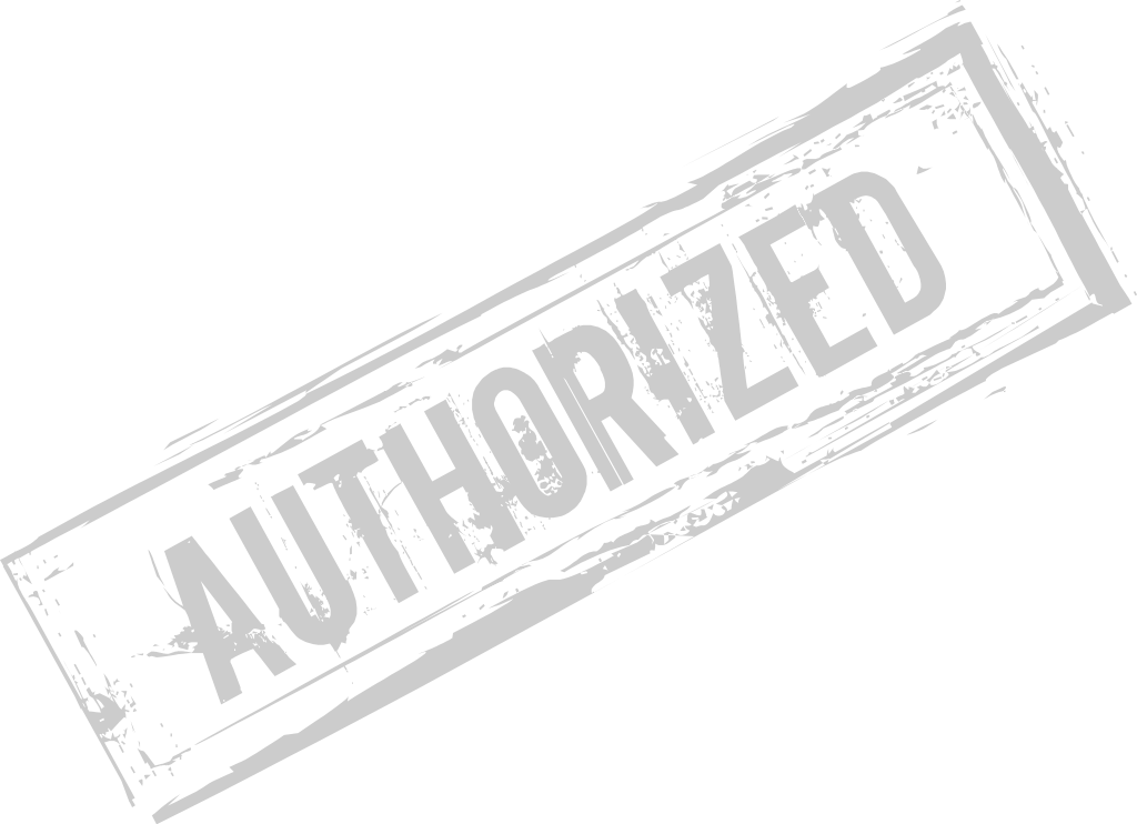 Stamp authorized vector
