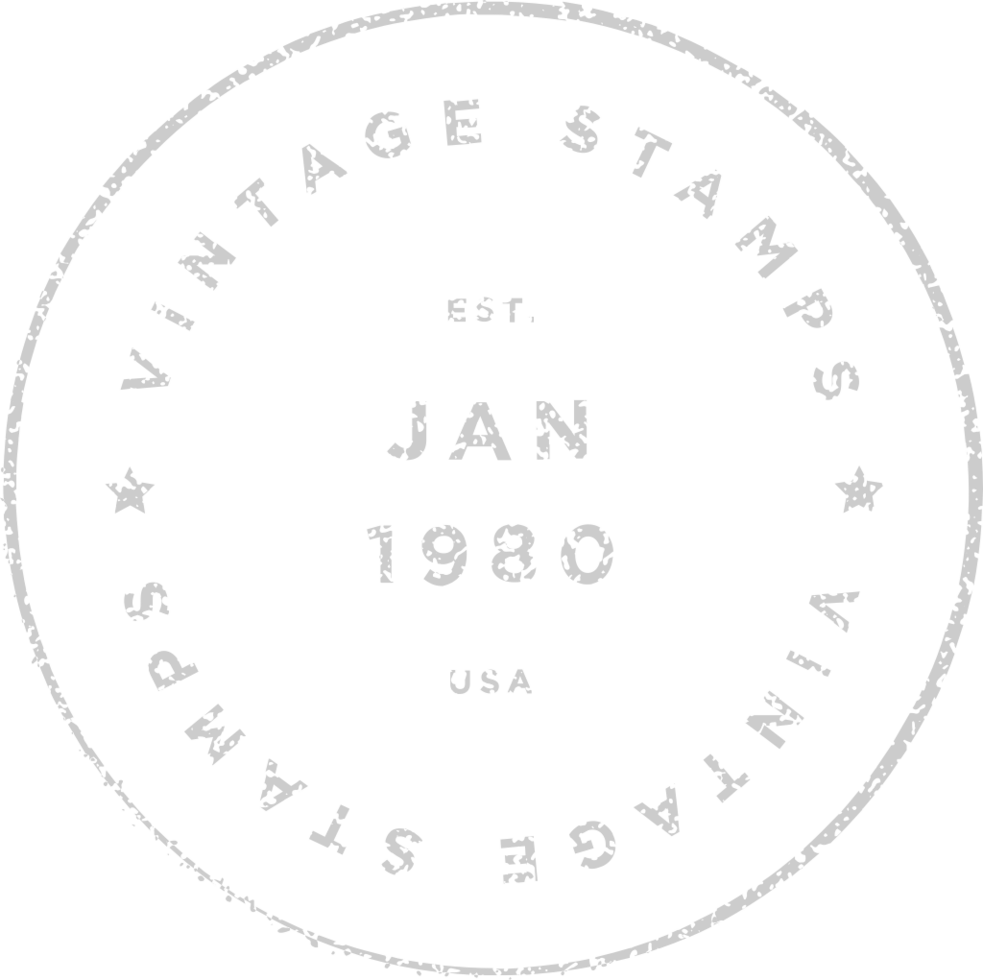 Stamp vintage empty vector