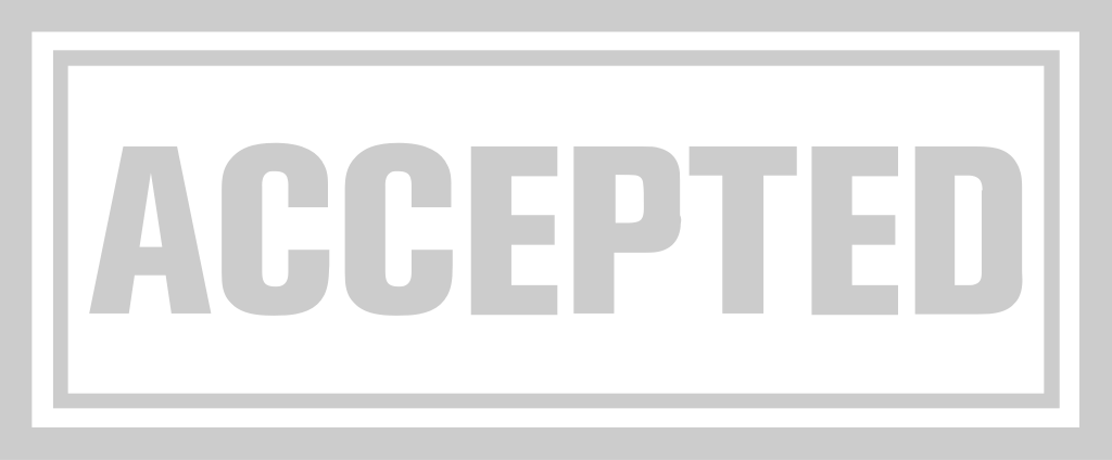 Stamp accepted  vector