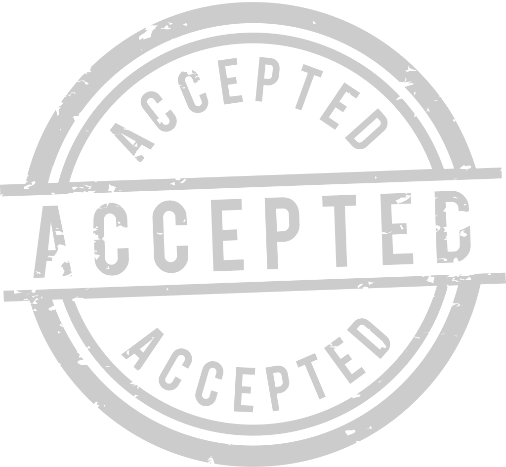 Stamp accepted  vector