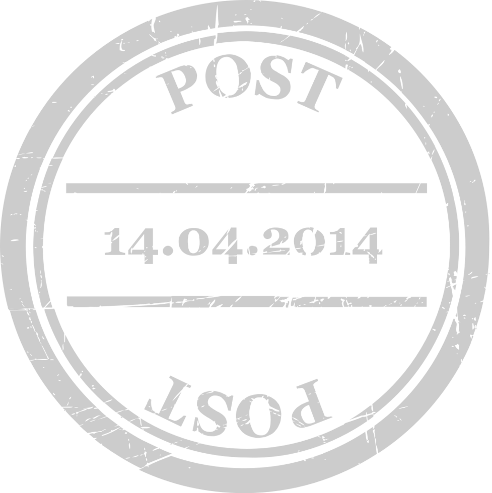 Stamp post  vector