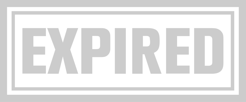 Stamp expired vector