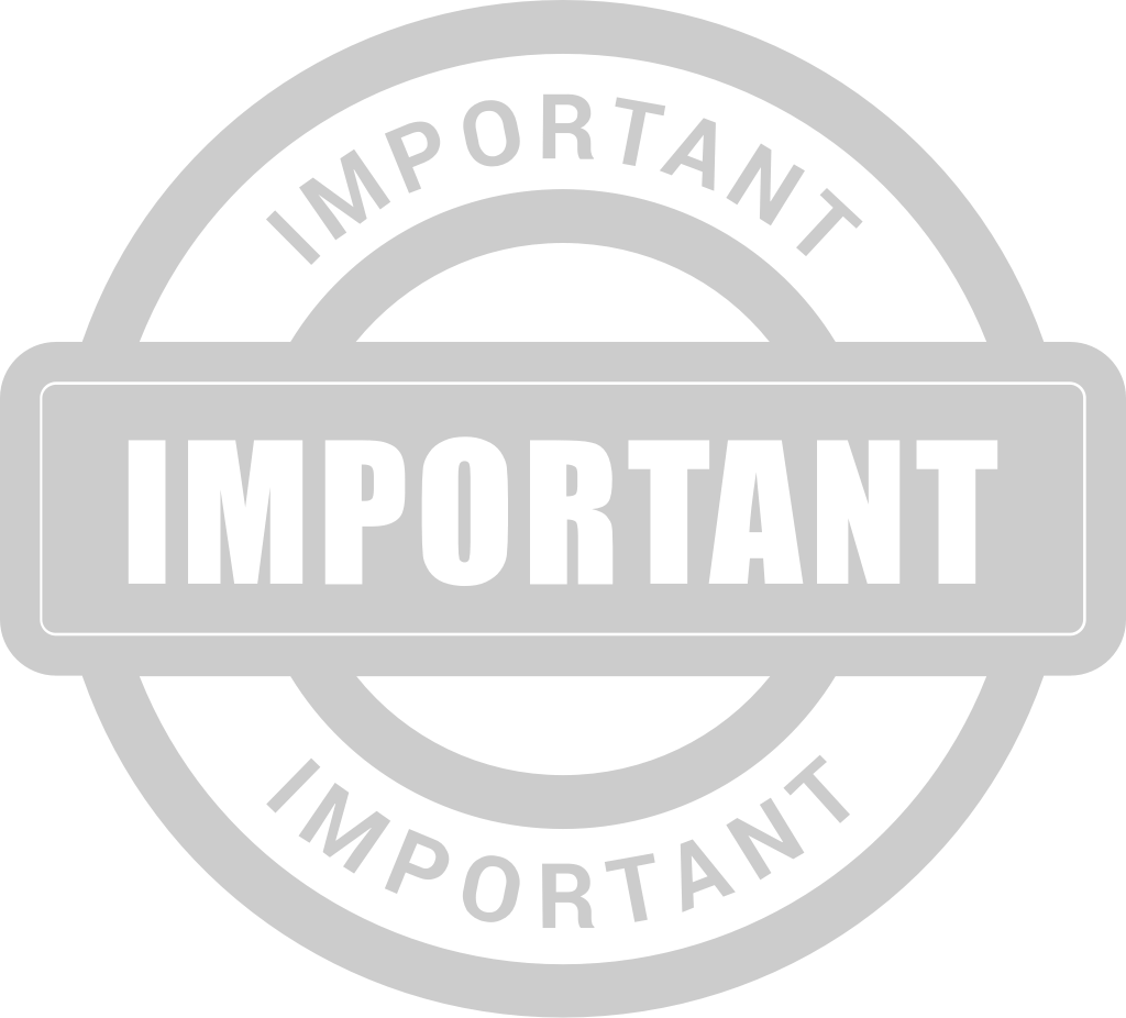 Stamp important vector