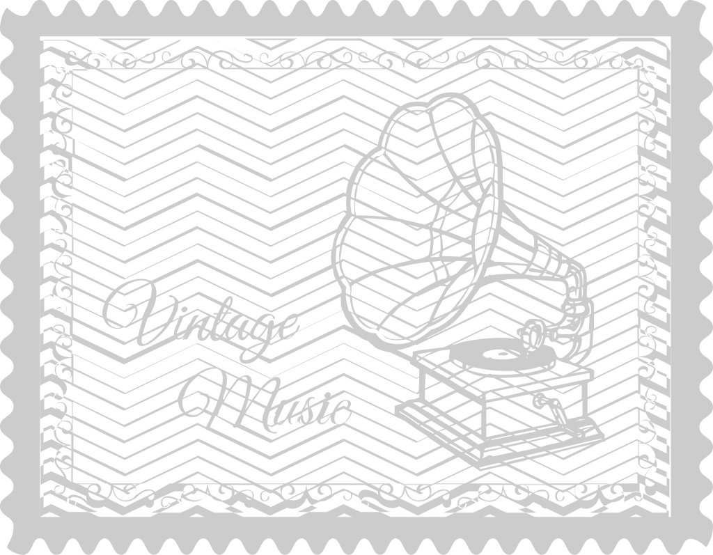 Post stamp vintage vector