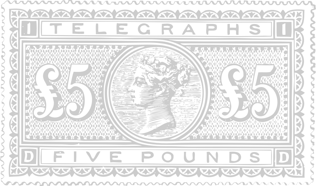 Post stamp vintage vector