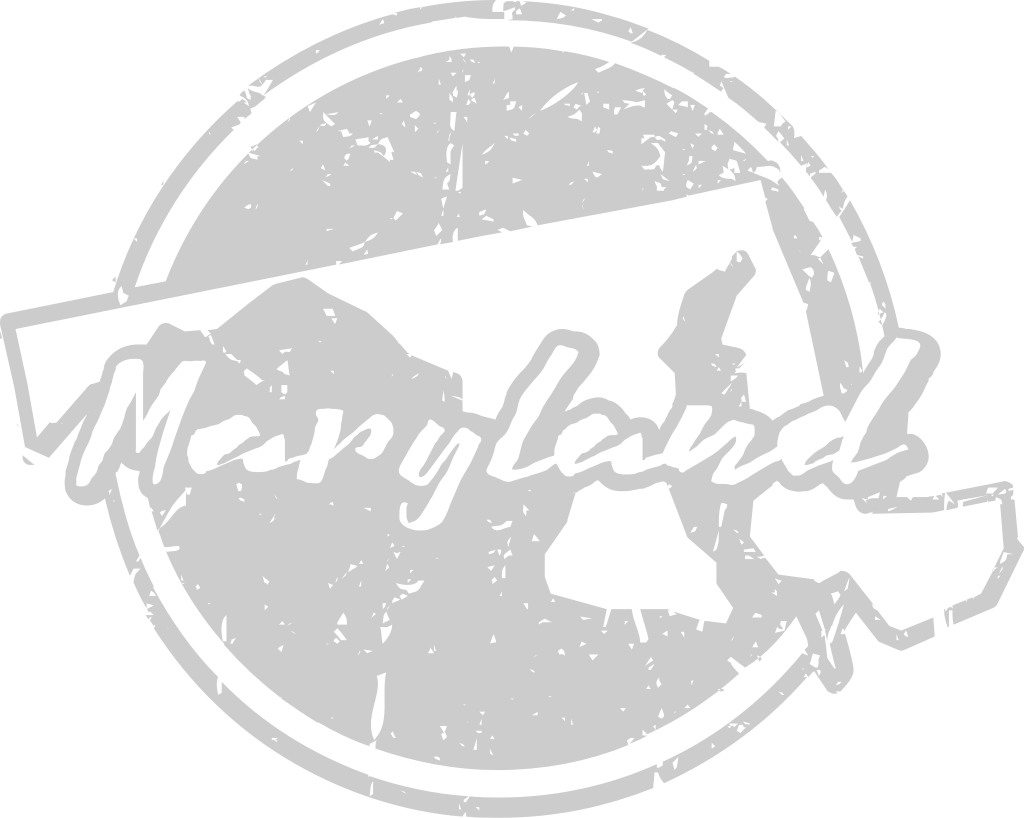 Stamp USA Maryland vector