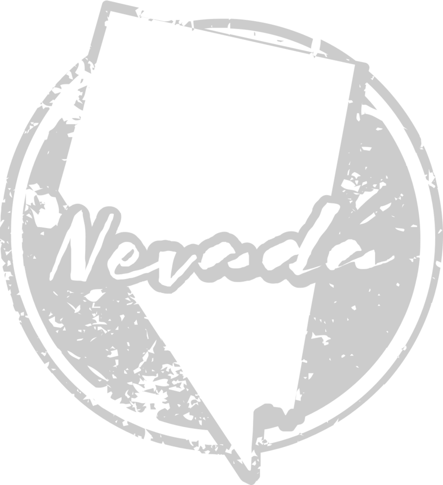Stamp USA Nevada vector