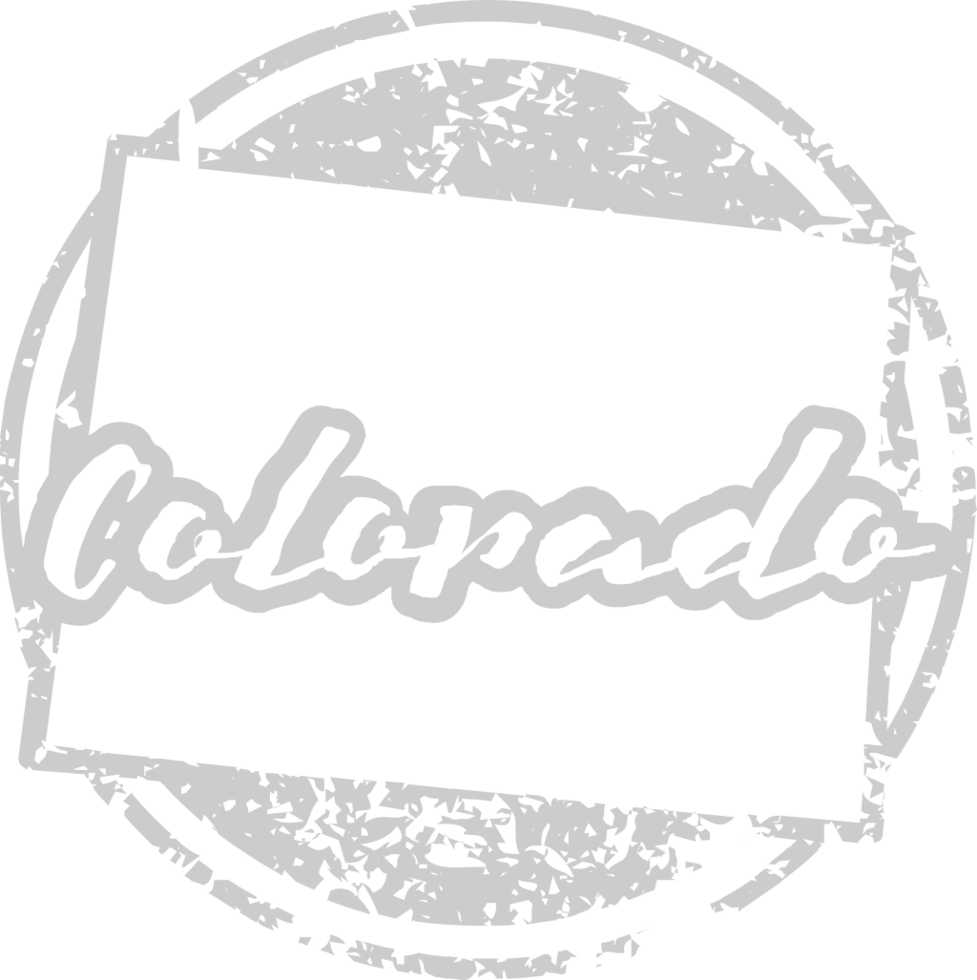 Stamp USA colorado vector