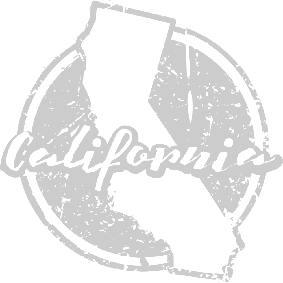 Stamp USA california vector