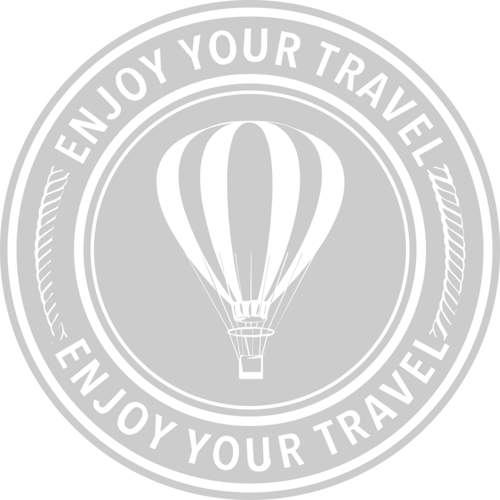 Stamp enjoy your travel vector