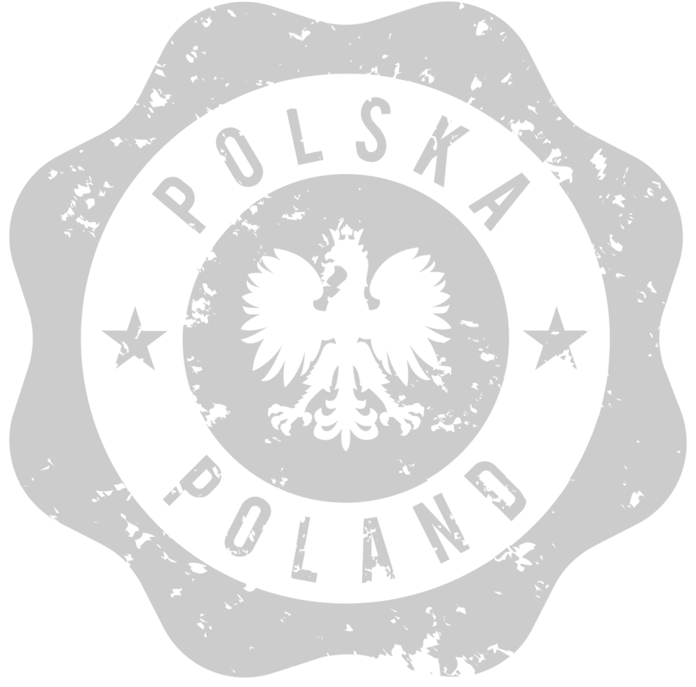 Stamp polska post vector