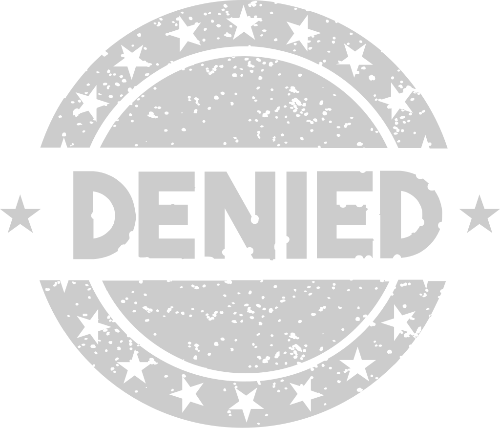Stamp denied  vector