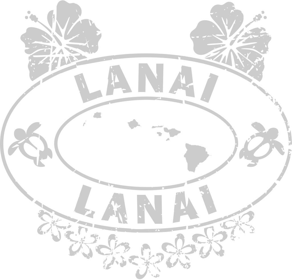 Stamp post hawaii vector
