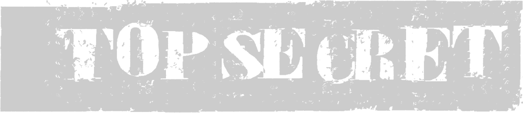 Stamp top secret vector