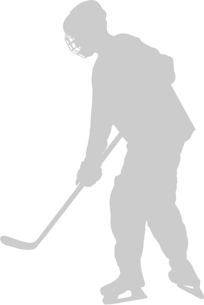 Hockey Player vector