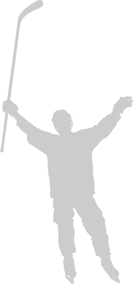 Hockey Player vector