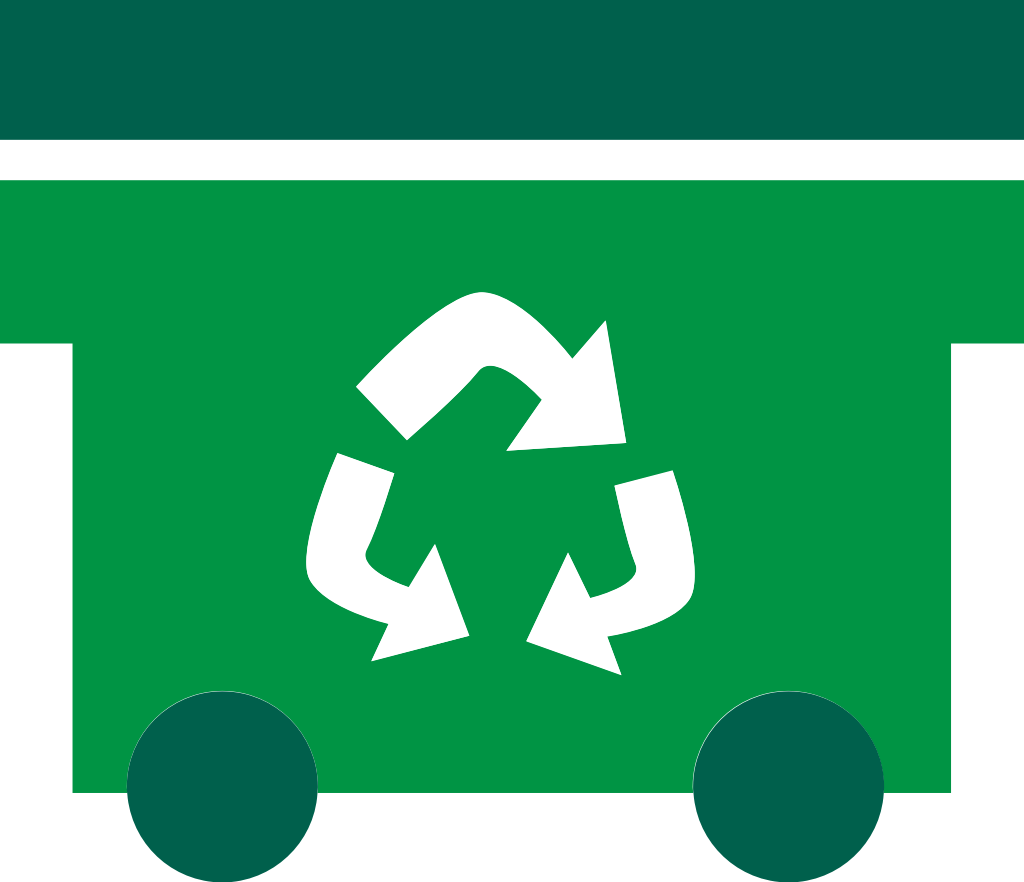 papelera de reciclaje vector