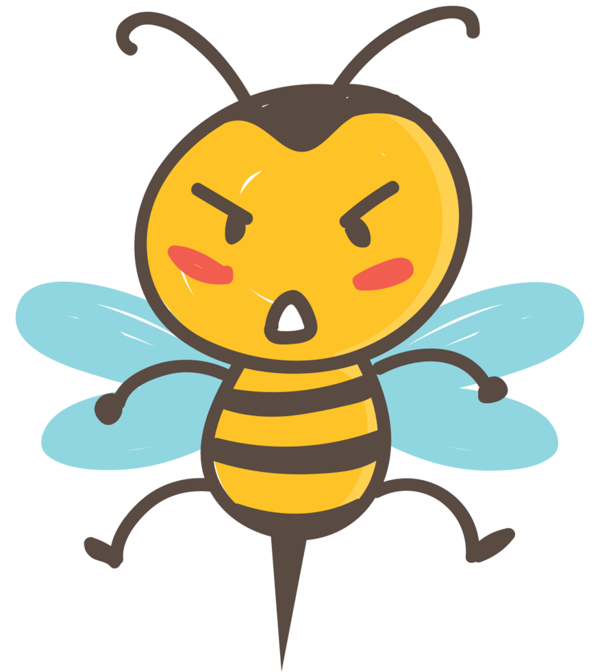 abeja vector