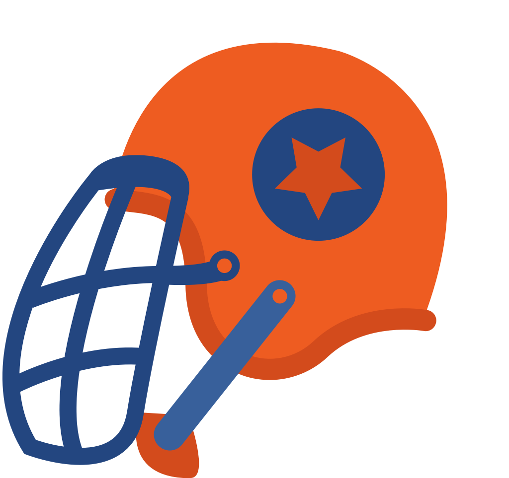 Helmet vector