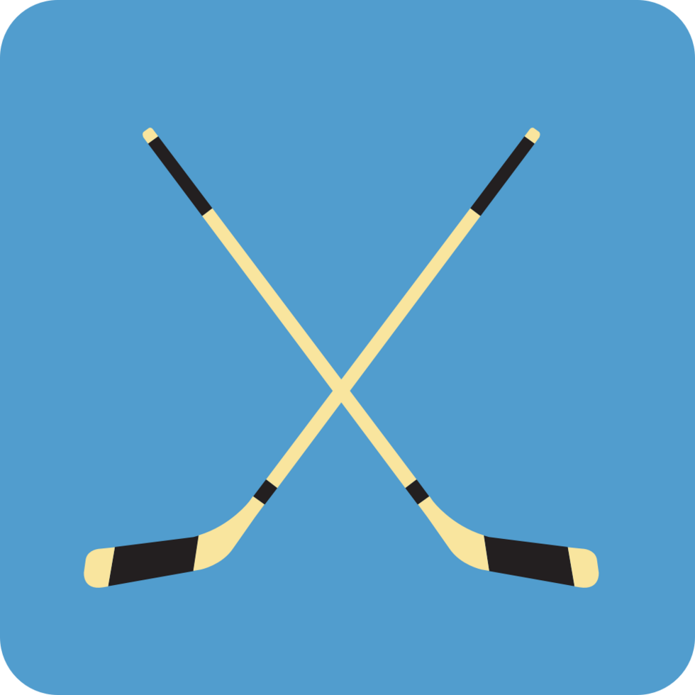 Hockey Sticks vector
