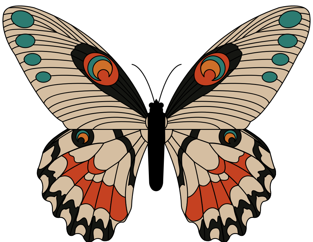 Butterfly vector