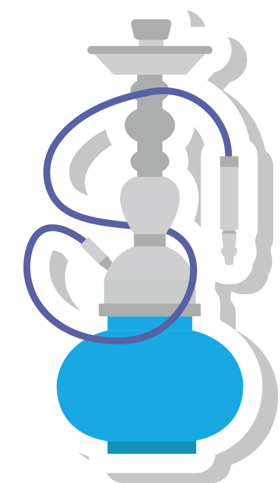 Hookah vector