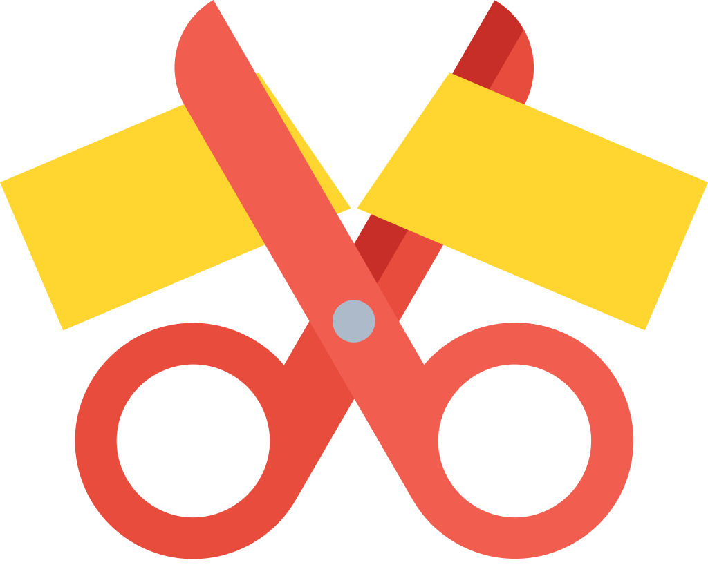 Scissors vector
